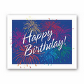 Spectacular Economy Birthday Card - White Unlined Envelope